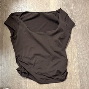 Elegant Brown Women's Top